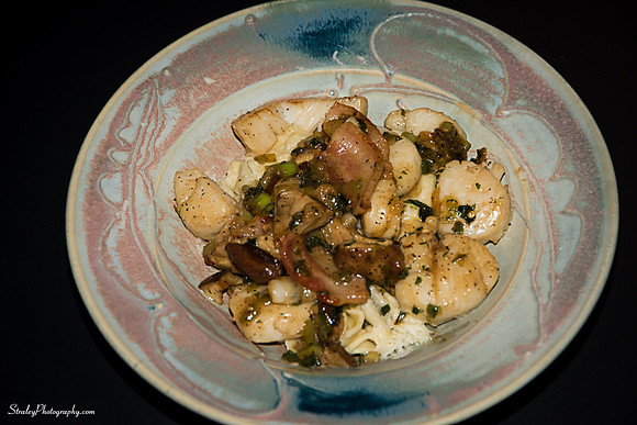 Scallops and Tortelini    2014 09 27 - 0002