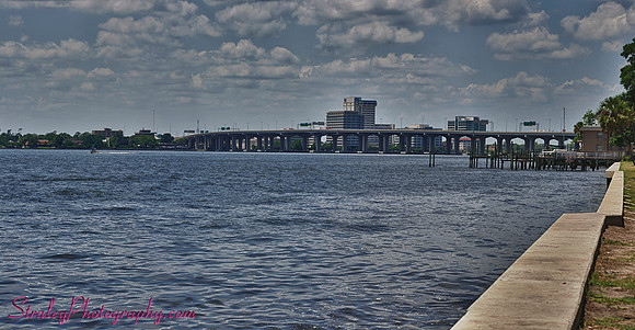 Fuller Warren Bridge from Landon Park