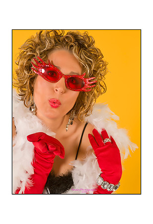 Mary - wow the glasses