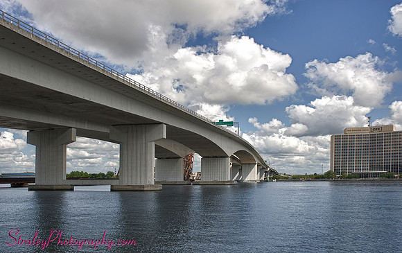 Acosta Bridge from Boat Ramp