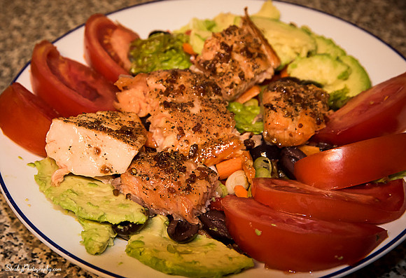 Salmon salad  2014 10 05 - 0009