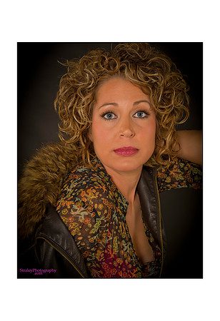 Mary in fur jacket